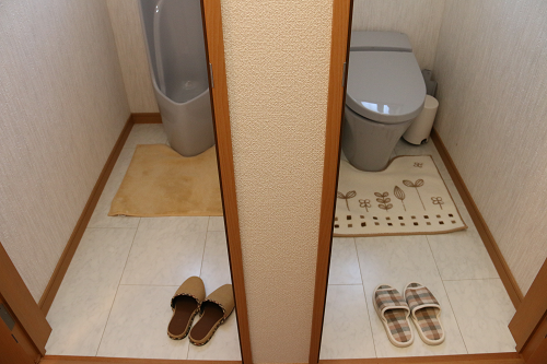 写真:空き家活用住宅(小入川)トイレ