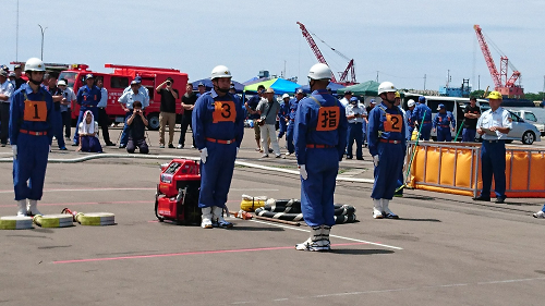 能代市山本郡消防競技大会05