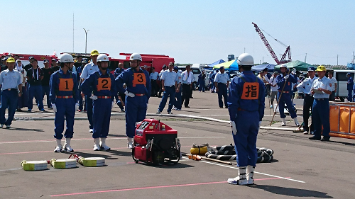 能代市山本郡消防競技大会07