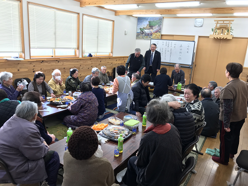 写真：「町長と語る会」～横間自治会2