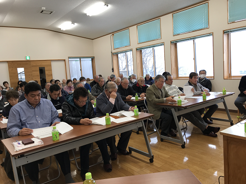 写真：初めての「町長と語る会」～岩館第二自治会01