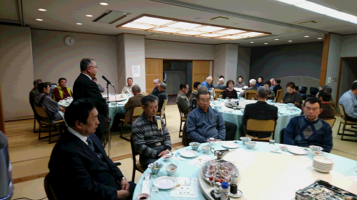 シルバー人材センター新年会1