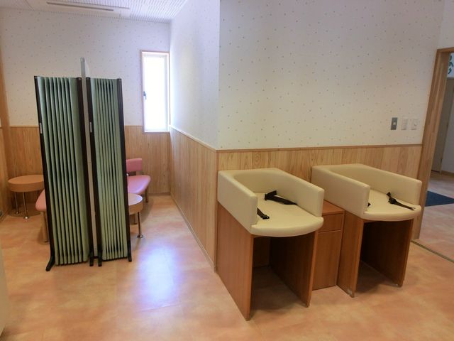 写真:ポンポコ山公園 管理棟 オムツ替え、授乳ができる部屋