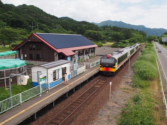 写真:あきた白神駅