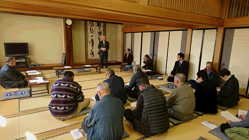 写真:交通安全協会観海支部総会の様子1