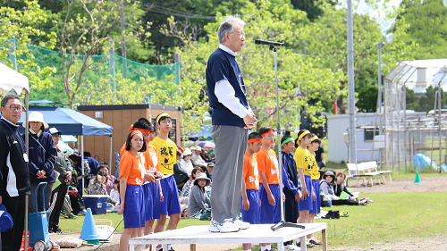 写真:開会の挨拶