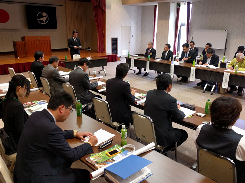 写真:協議会会長挨拶