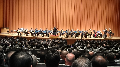 写真:東京消防庁音楽隊の演奏