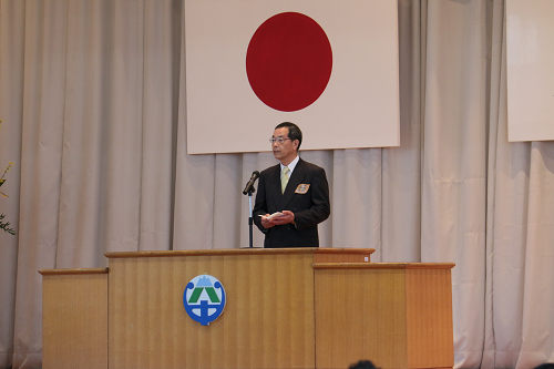 写真:入学式の様子