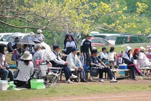 写真:保護者観覧席