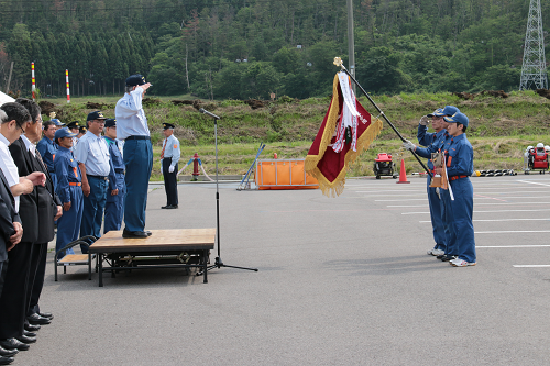 写真:開会式