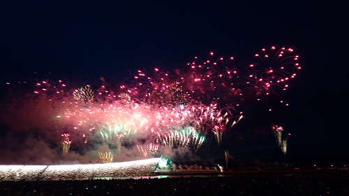 写真:能代花火1