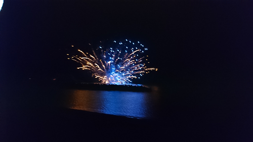 写真:雄島花火1